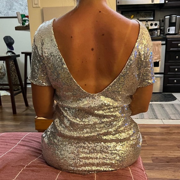 Pink Lily Dresses & Skirts - SOLD - Pink Lily Sequin NYE Dress